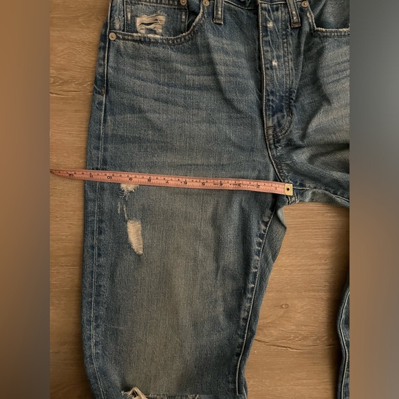 Madewell Distressed Dad Jean - Size 27 - Picture 10 of 10